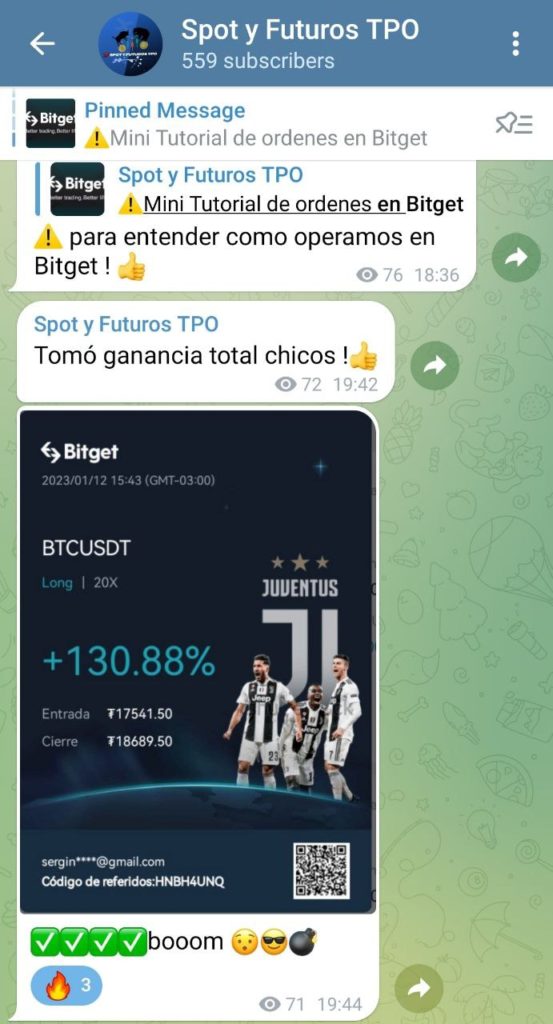 resultados spot y futuros tpo de señales de trading