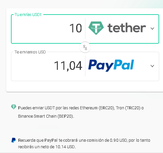 Stormgain Retiro. Saldo 10 USDT